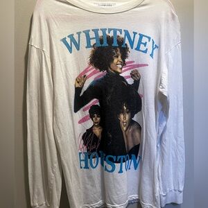 Daydreamer Whitney Houston Long Sleeve T-Shirt
